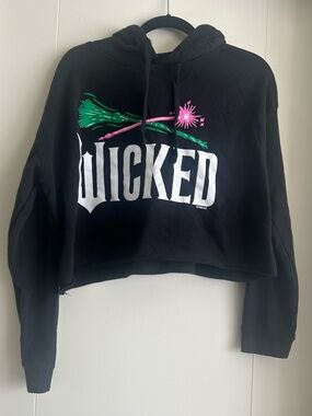 Wicked cropped hoodie